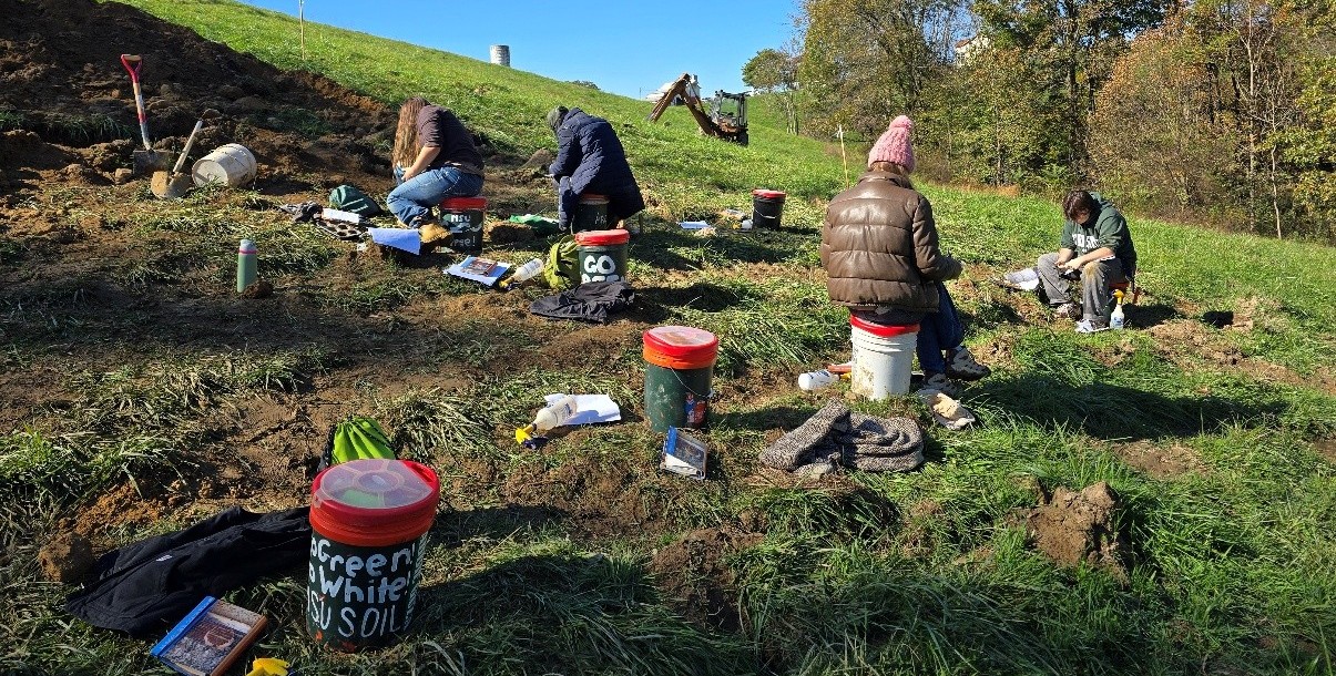 2026 soil judging regional contest team at work.jpg